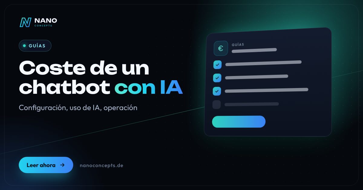Imagen destacada: ¿Cuánto cuesta un chatbot con IA para la web?