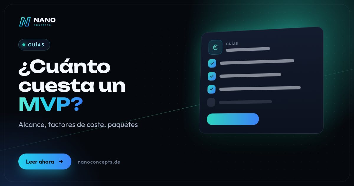 Imagen destacada: ¿Cuánto cuesta un MVP y cómo mantener ligero el inicio?
