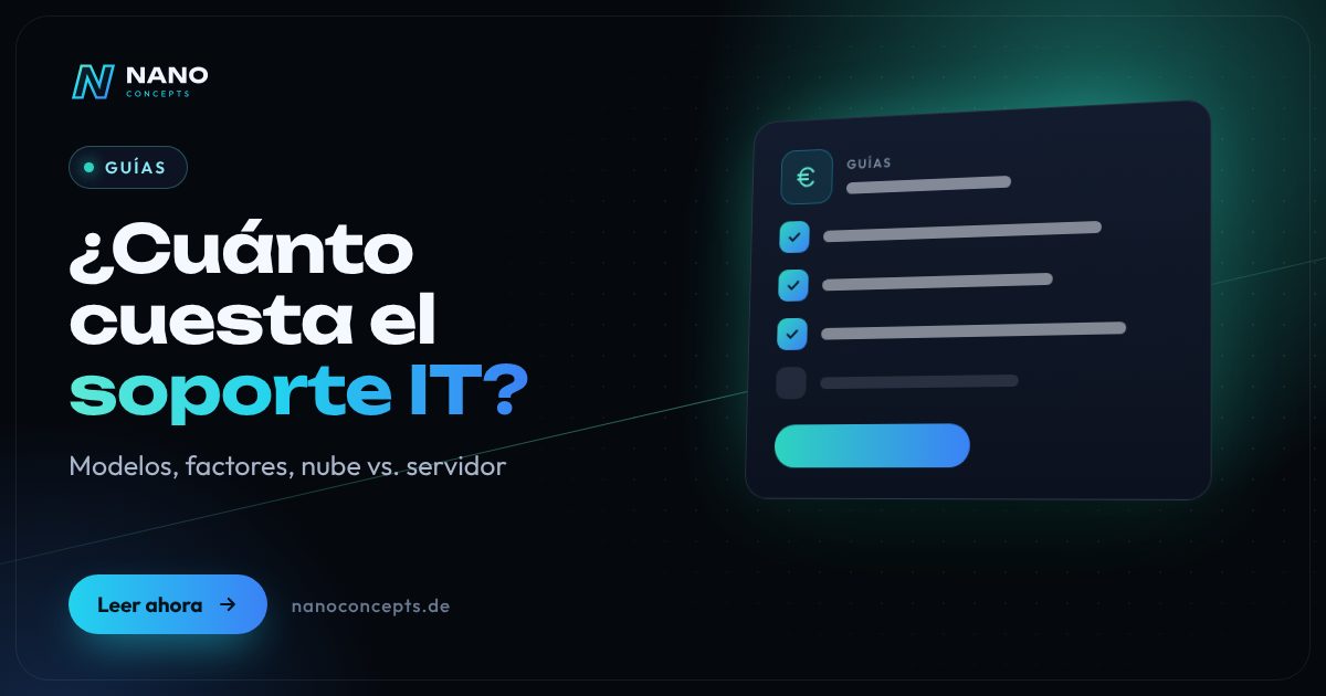 Imagen destacada: ¿Cuánto cuesta el soporte IT para empresas?