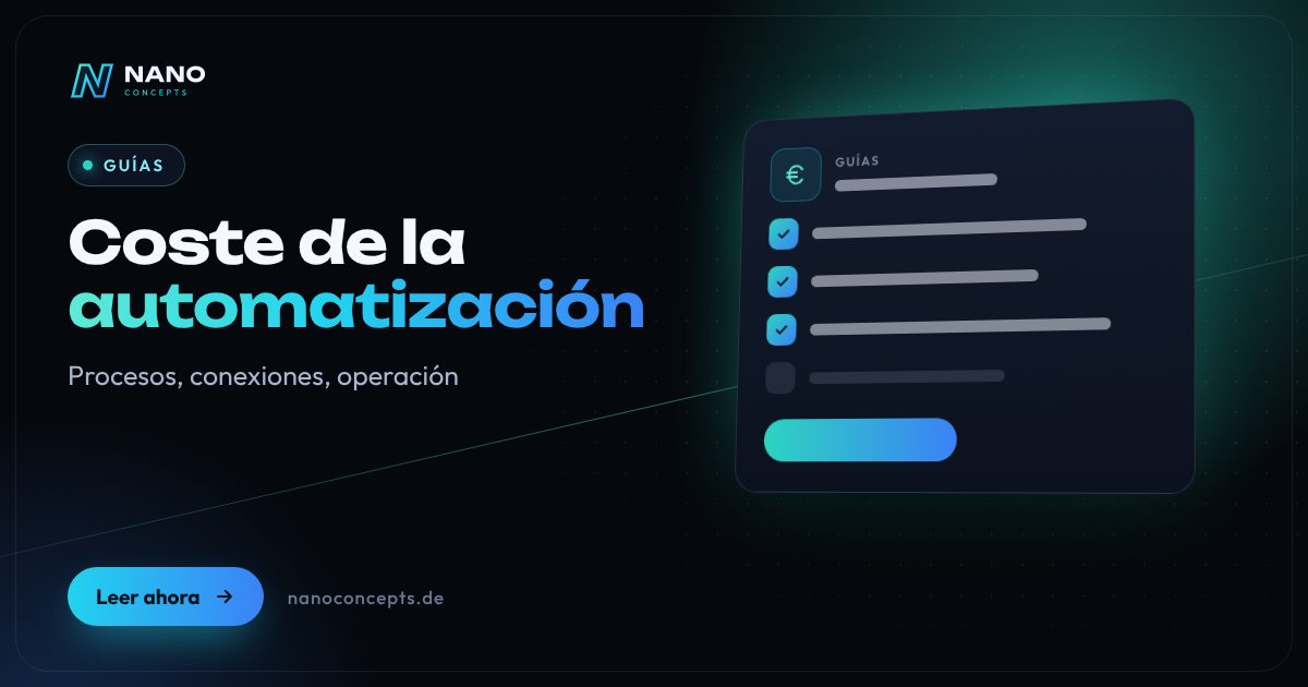 Imagen destacada: ¿Cuánto cuesta la automatización de procesos y de qué depende el precio?