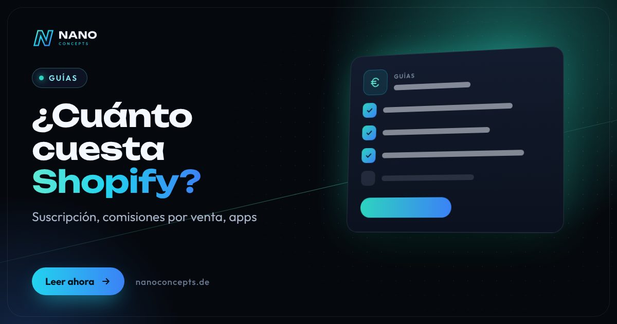 Imagen destacada: ¿Cuánto cuesta Shopify al mes y por venta?