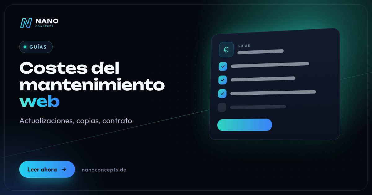 Imagen destacada: ¿Cuánto cuesta el mantenimiento de un sitio web?