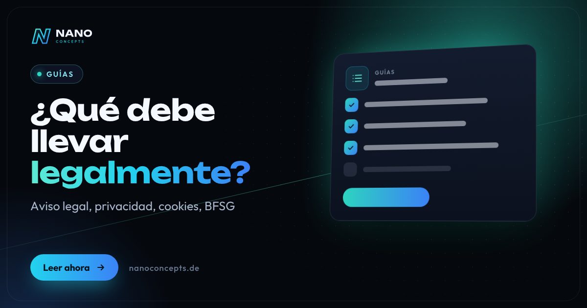 Imagen destacada: ¿Qué debe incluir legalmente una página web?
