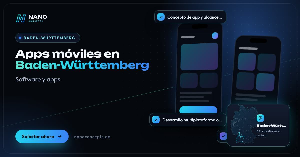 Apps móviles en Baden-Württemberg
