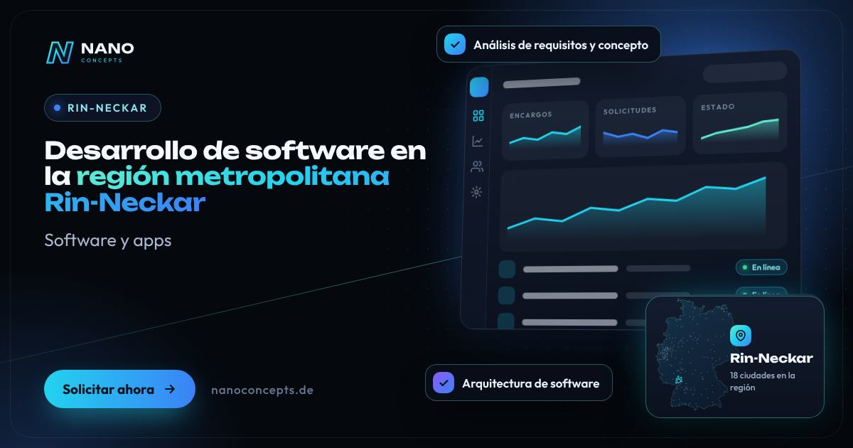 Desarrollo de software en la región metropolitana Rin-Neckar