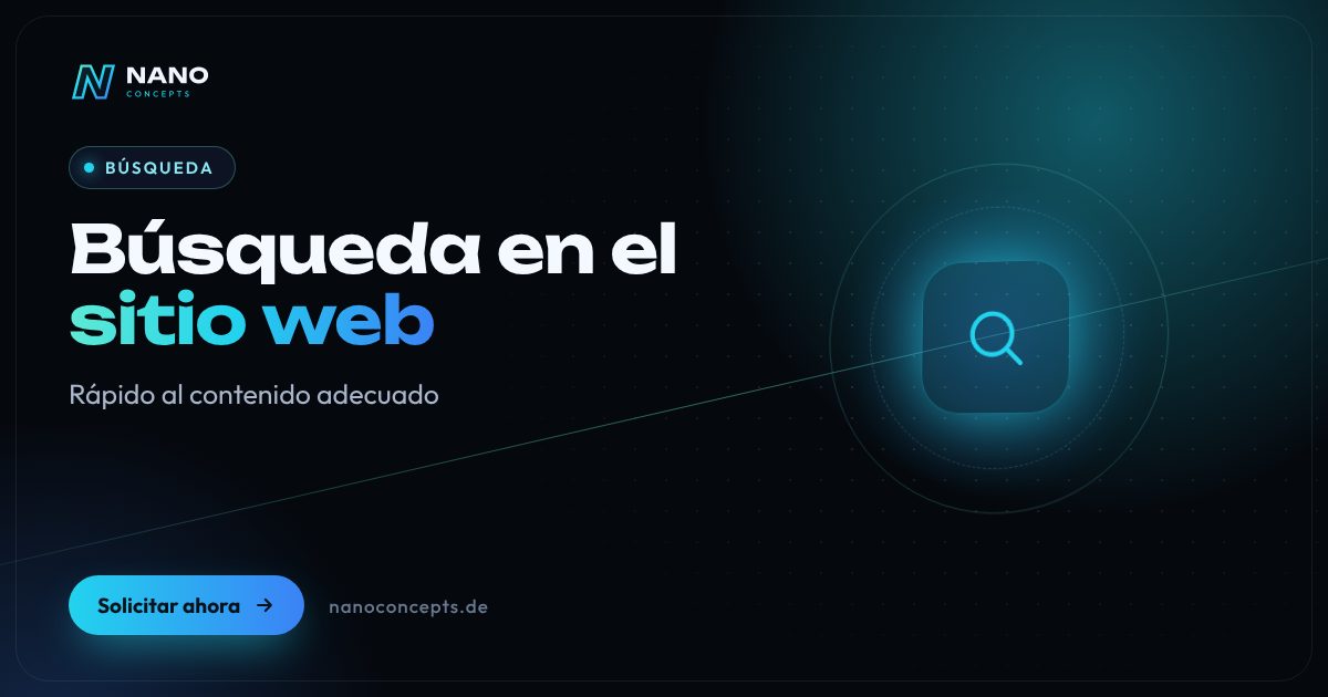 Imagen destacada: Buscar en el sitio web