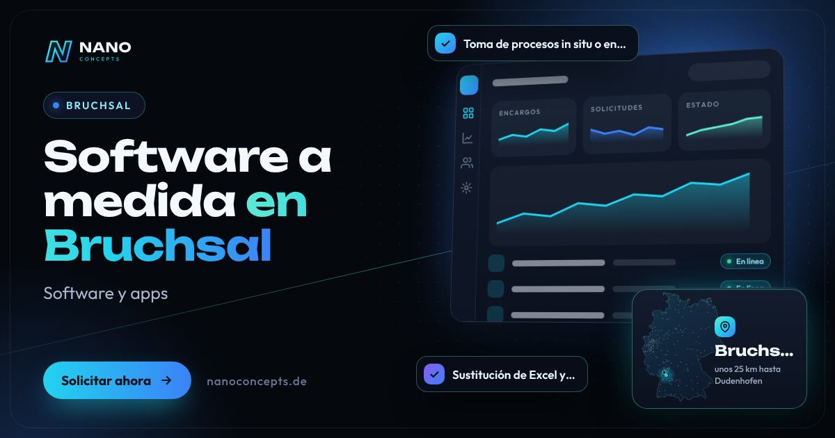 Software a medida en Bruchsal