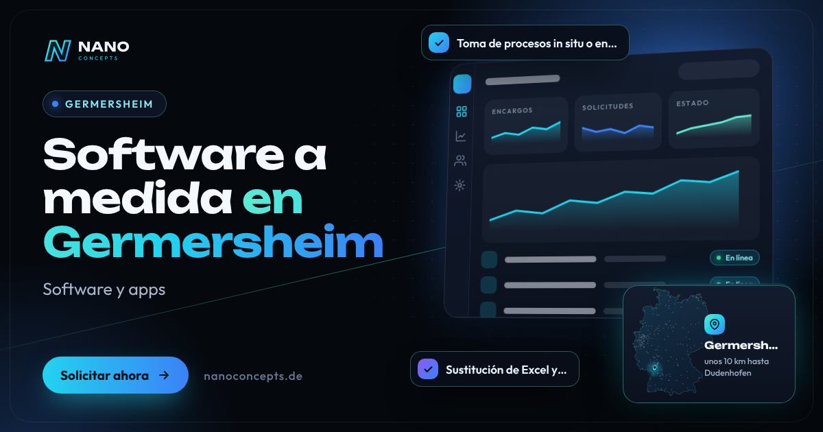 Software a medida en Germersheim