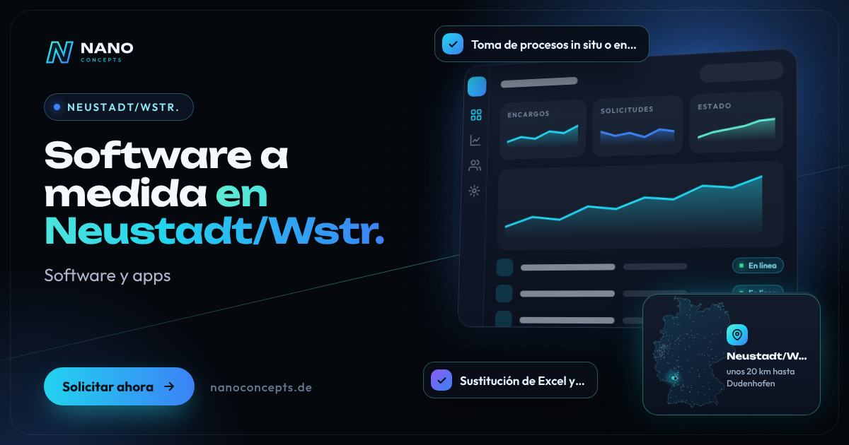 Software a medida en Neustadt an der Weinstraße