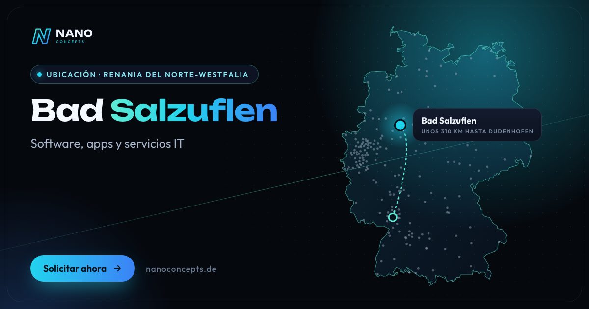 Ubicación Bad Salzuflen