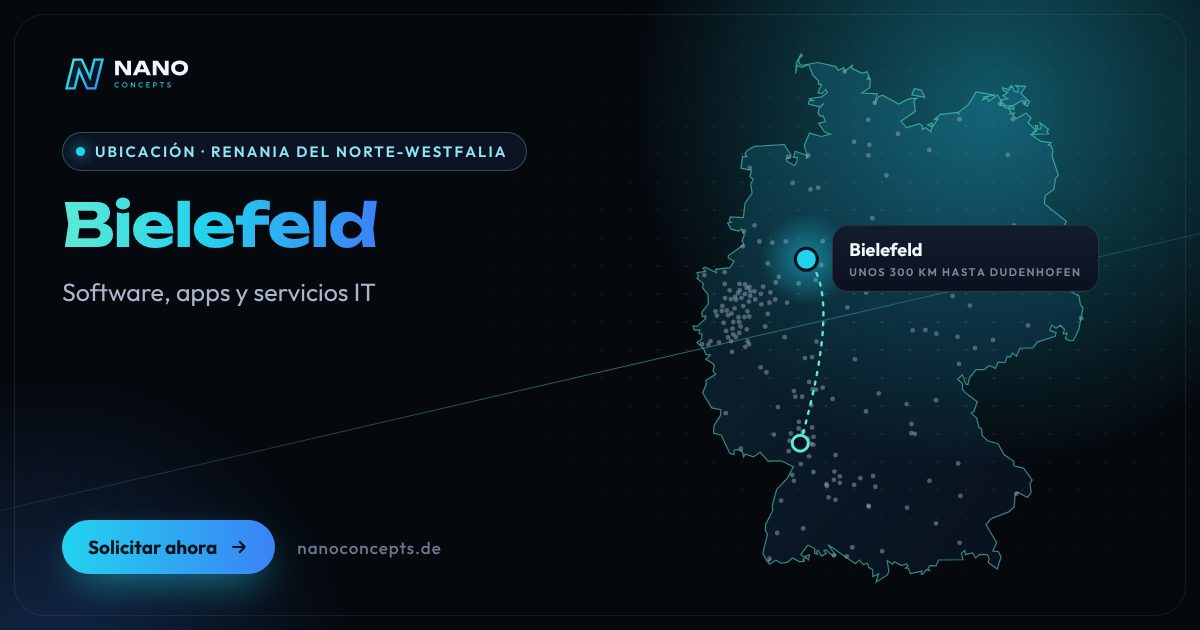 Ubicación Bielefeld