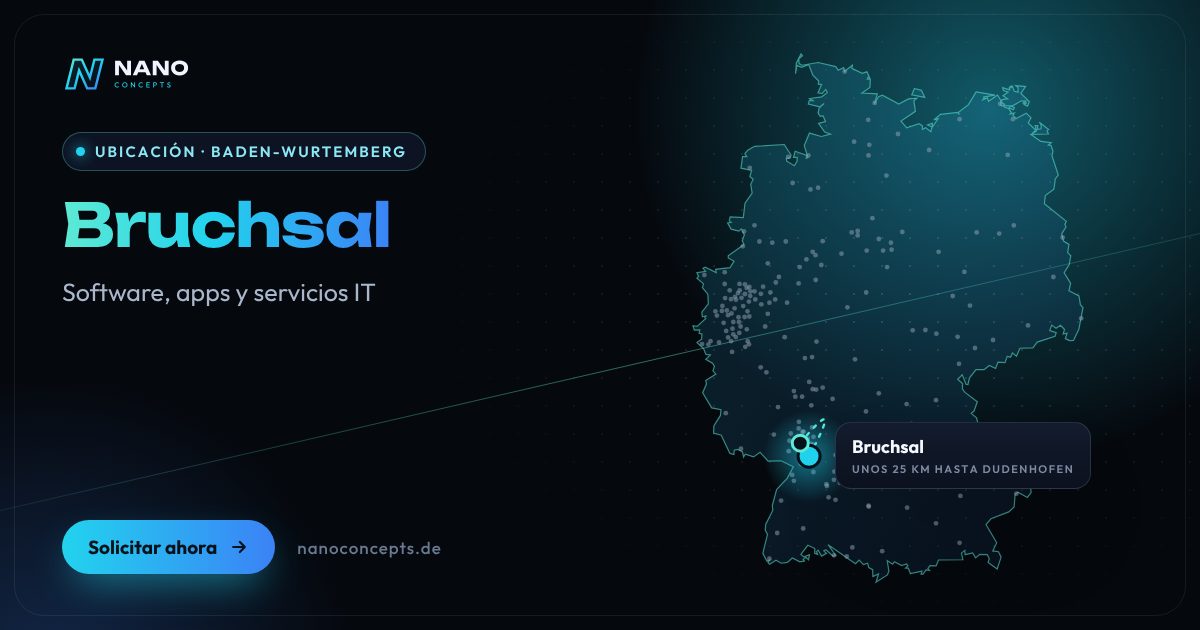 Ubicación Bruchsal