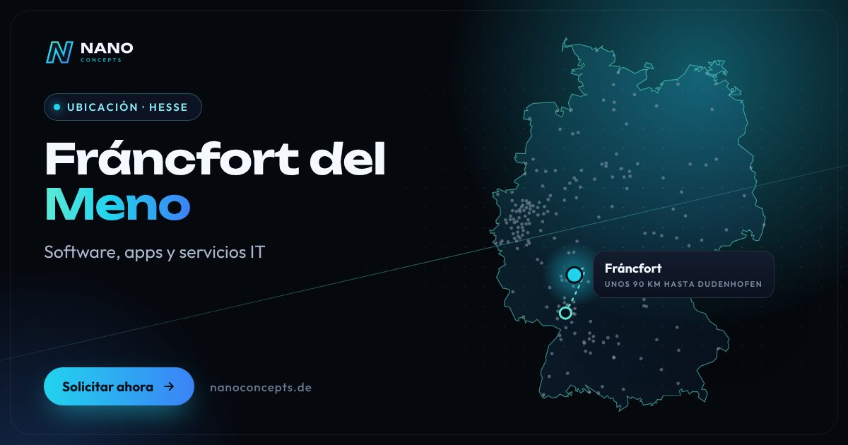 Ubicación Fráncfort del Meno