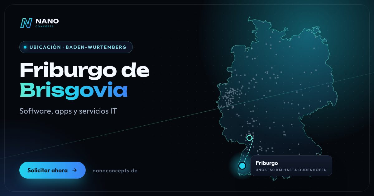 Ubicación Friburgo de Brisgovia