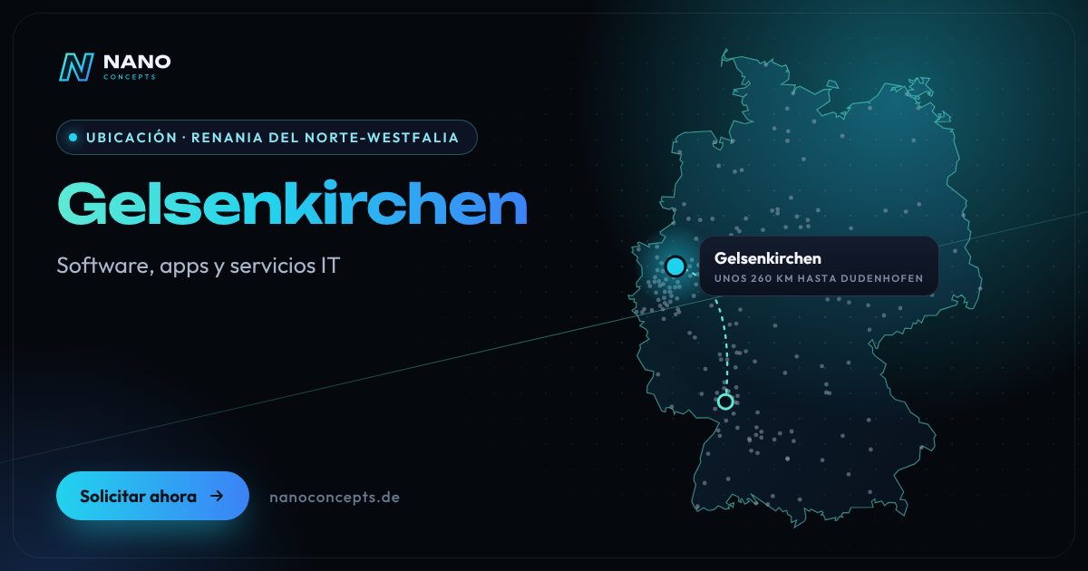 Ubicación Gelsenkirchen