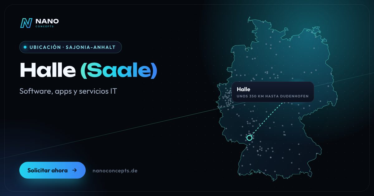 Ubicación Halle (Saale)