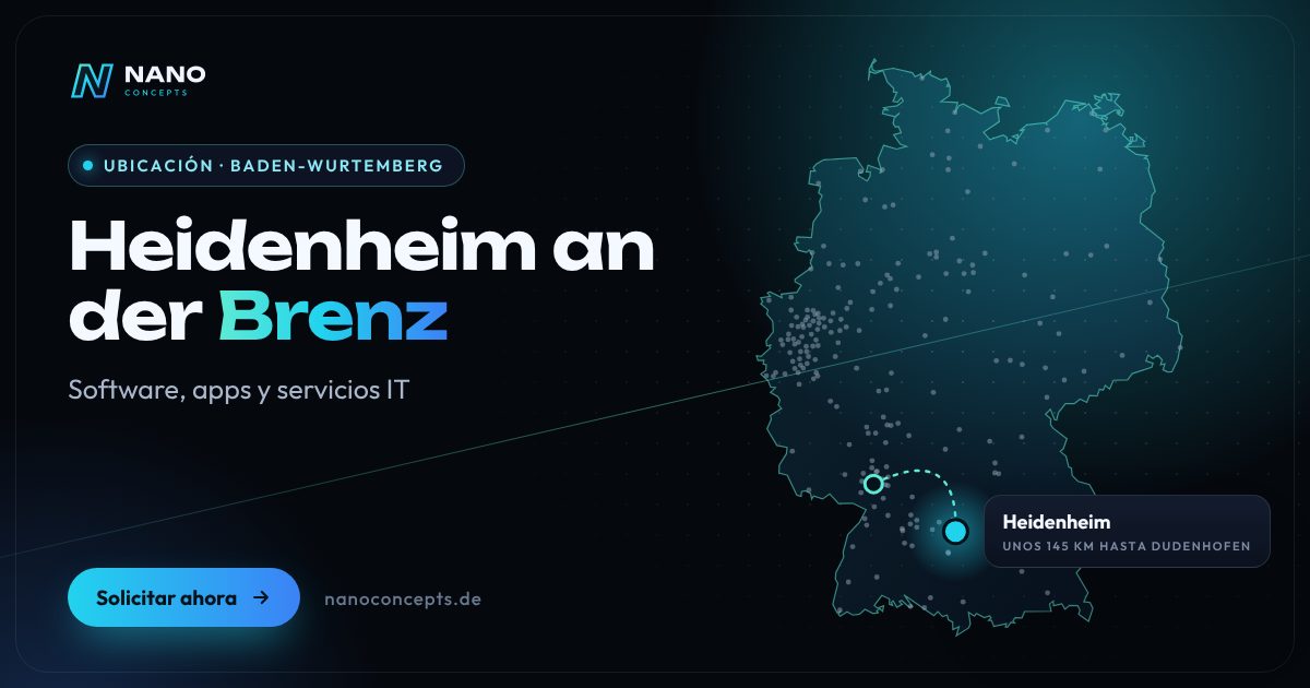 Ubicación Heidenheim an der Brenz