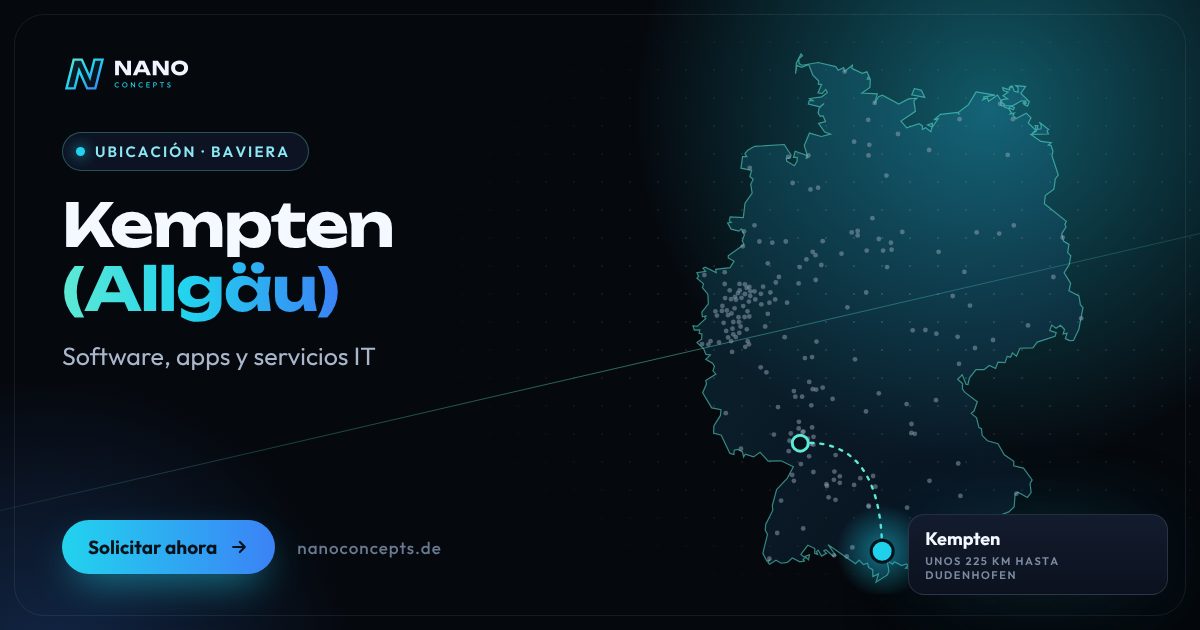Ubicación Kempten (Allgäu)