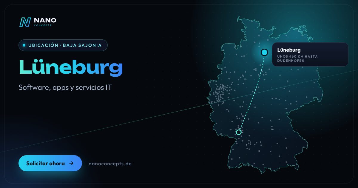 Ubicación Lüneburg