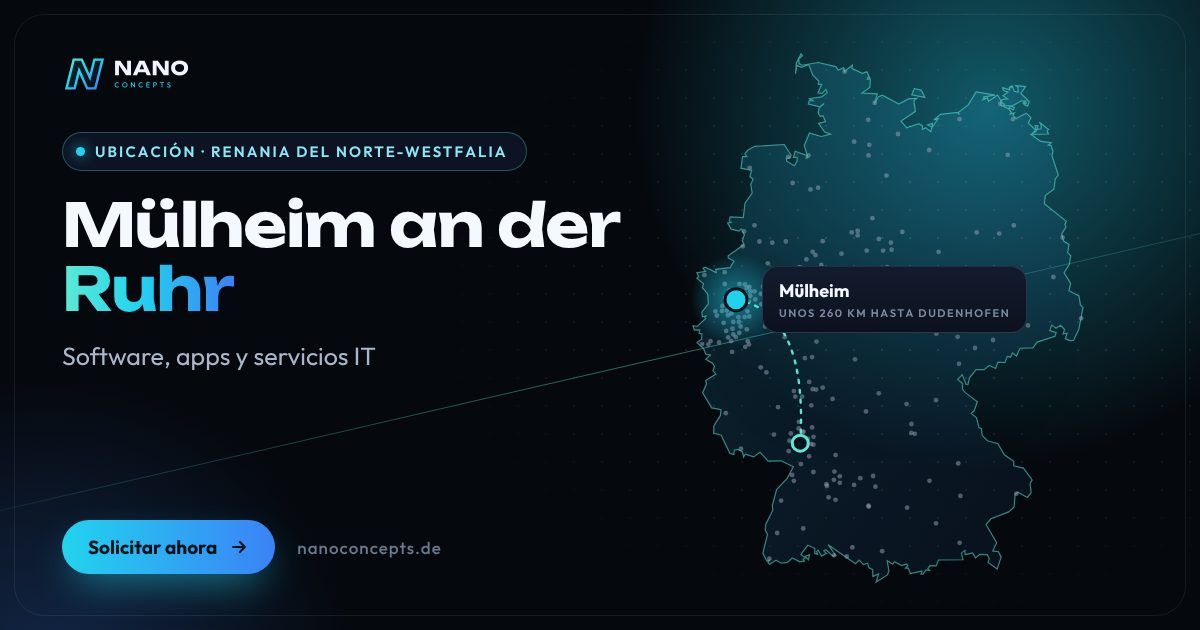 Ubicación Mülheim an der Ruhr