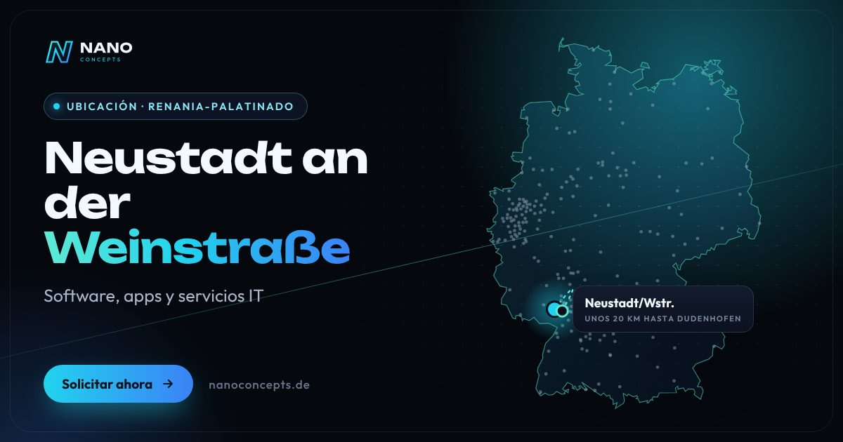 Ubicación Neustadt an der Weinstraße