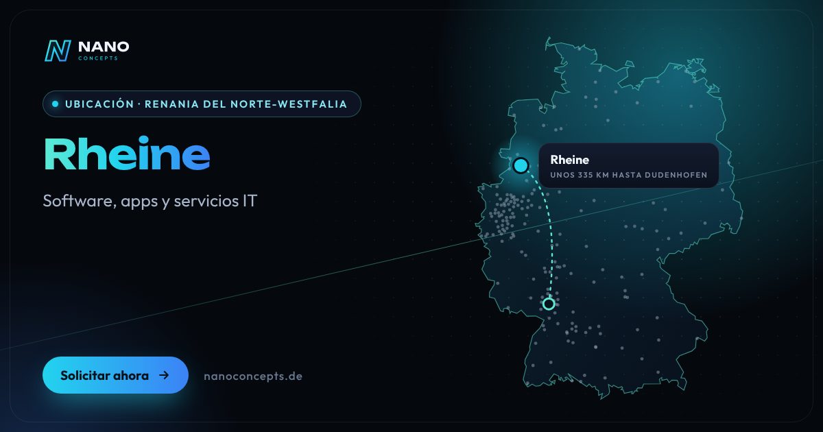 Ubicación Rheine