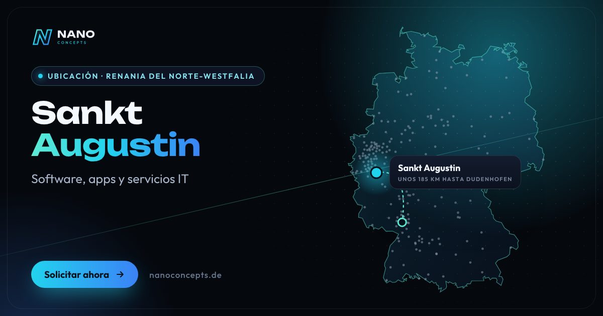 Ubicación Sankt Augustin