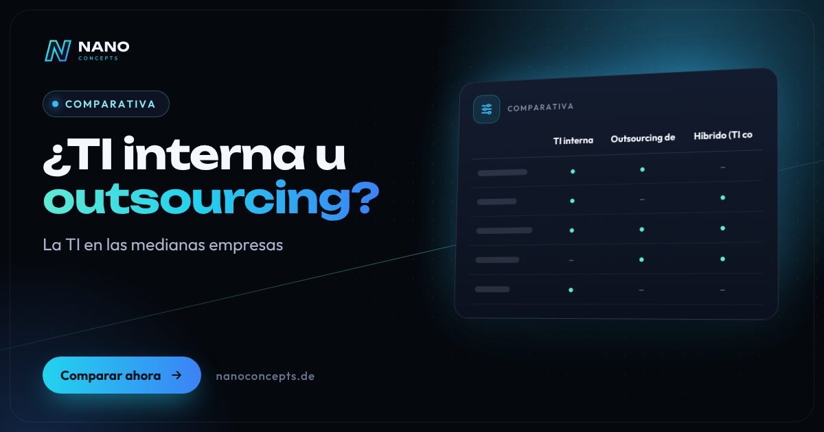 Imagen destacada: ¿TI interna o outsourcing? ¿Qué tiene más sentido para su empresa?