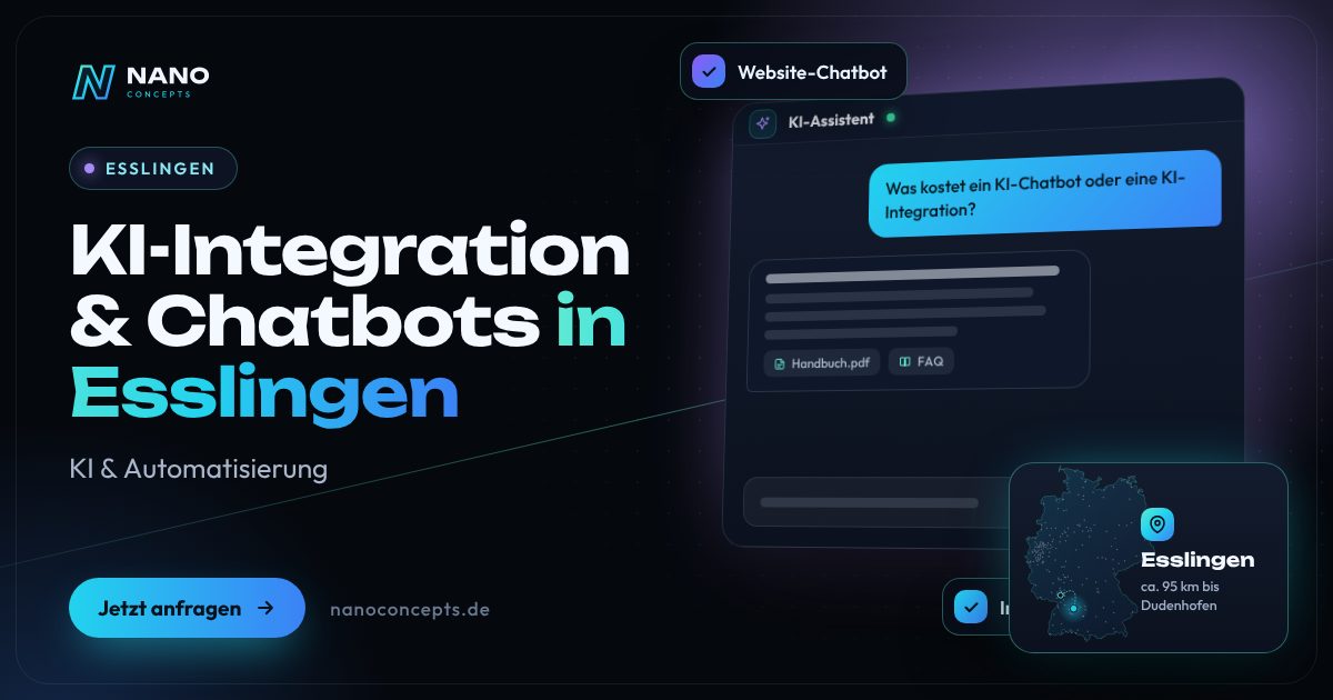 KI-Integration & Chatbots in Esslingen am Neckar