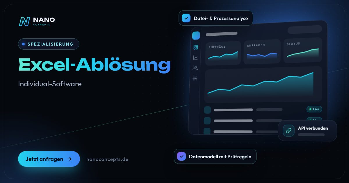 Beitragsbild: Excel-Ablösung