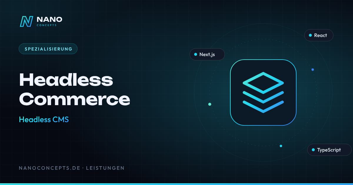 Beitragsbild: Headless Commerce