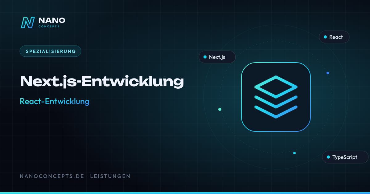 Beitragsbild: Next.js-Entwicklung