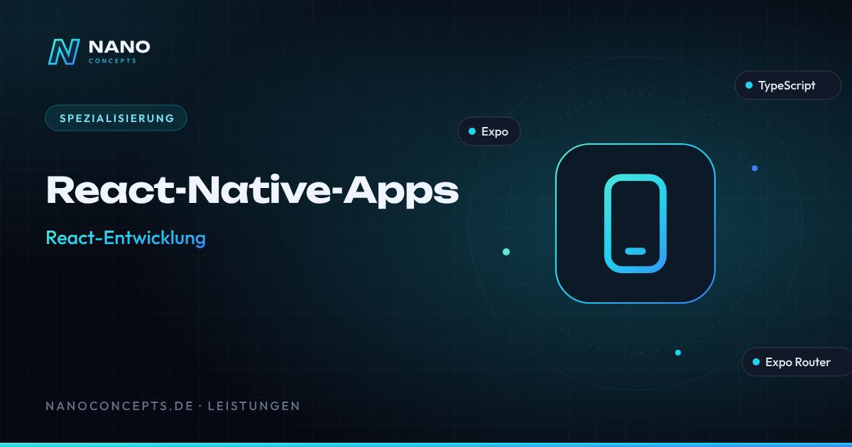 Beitragsbild: React-Native-Apps