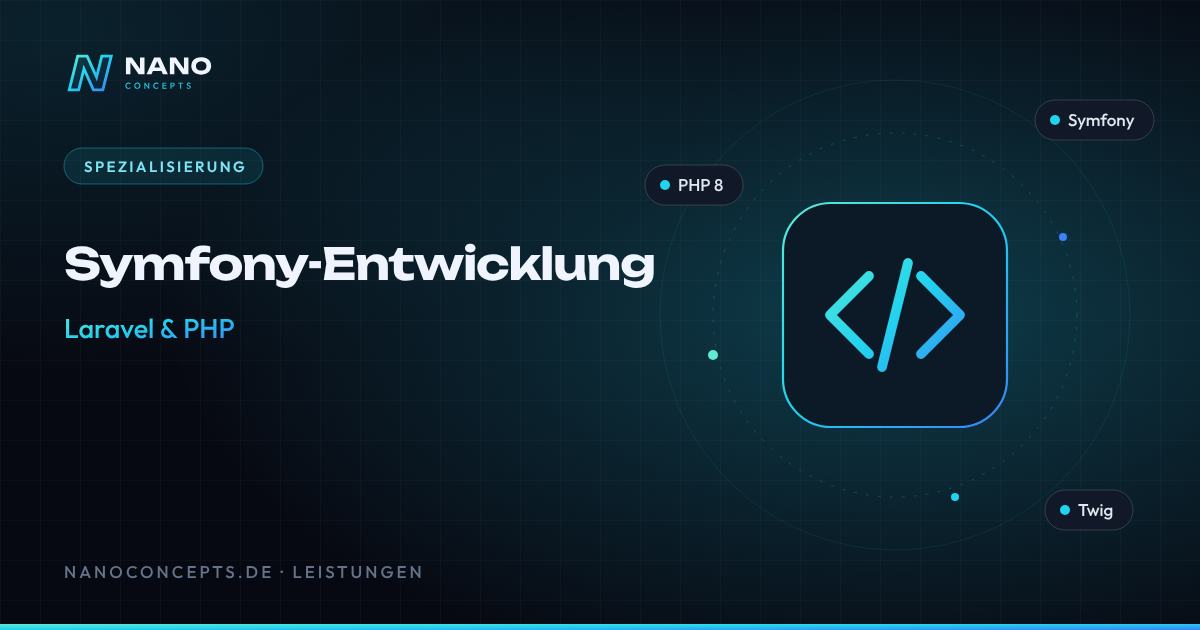 Beitragsbild: Symfony-Entwicklung