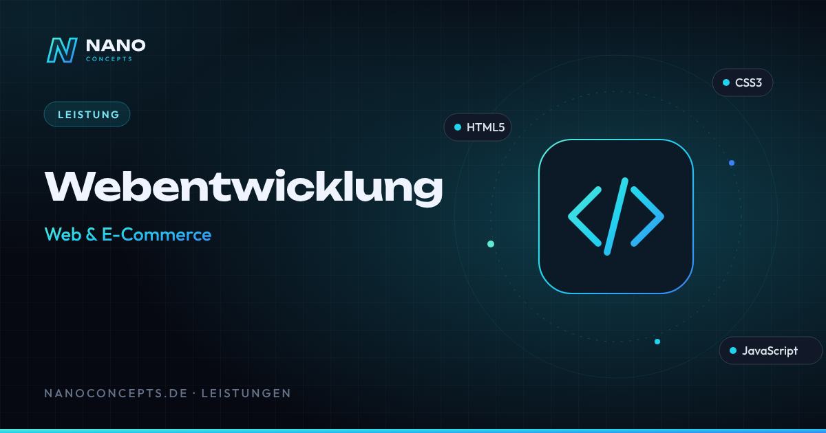 Beitragsbild: Webentwicklung