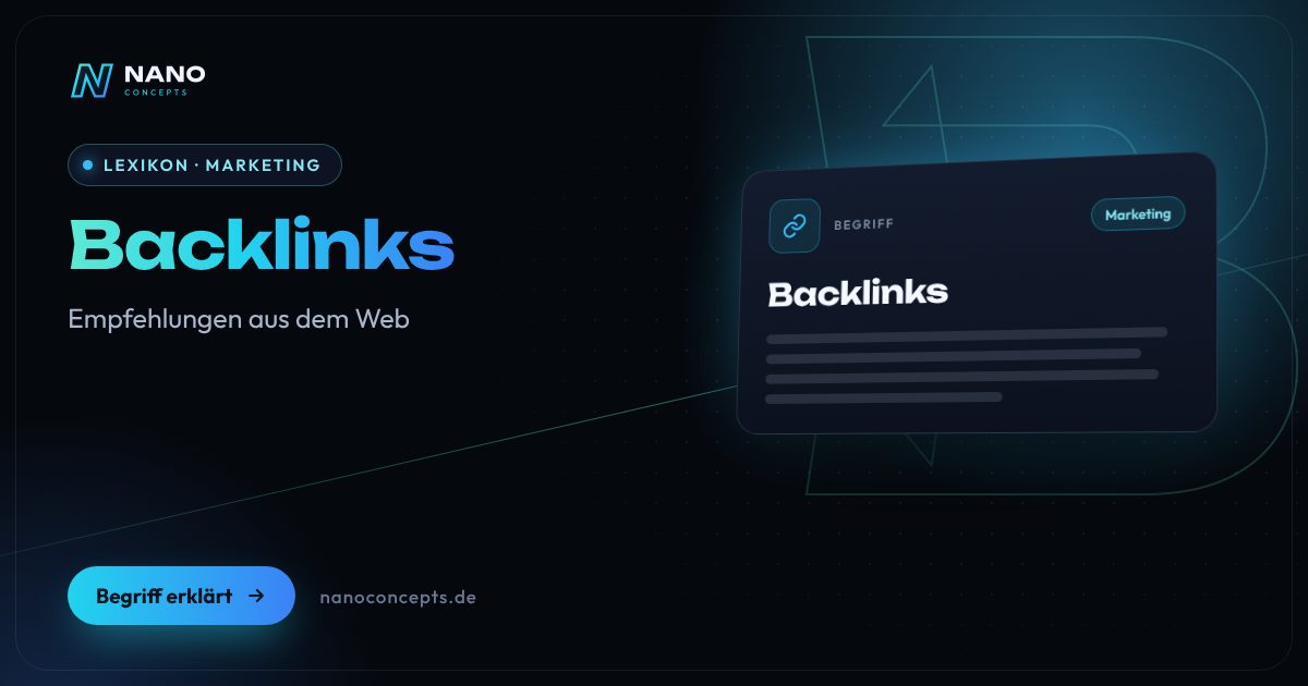 Beitragsbild: Backlinks