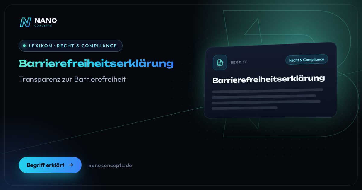Beitragsbild: Barrierefreiheitserklärung