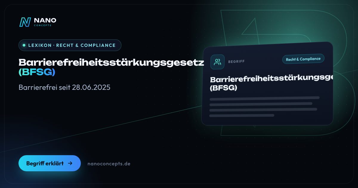 Beitragsbild: Barrierefreiheitsstärkungsgesetz (BFSG)