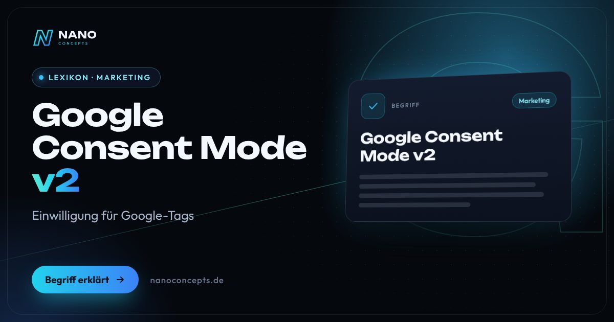 Beitragsbild: Google Consent Mode v2