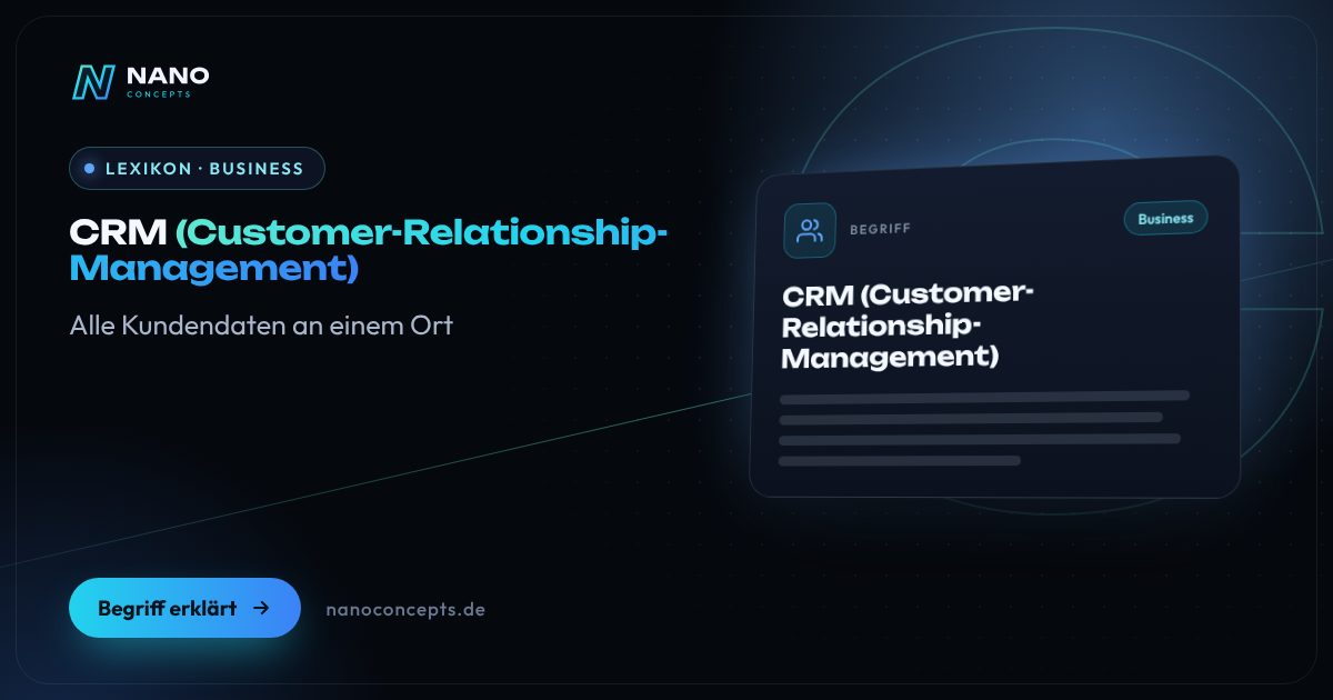 Beitragsbild: CRM (Customer-Relationship-Management)