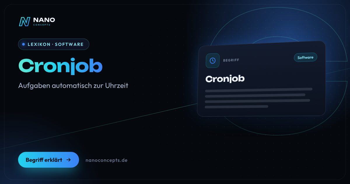 Beitragsbild: Cronjob