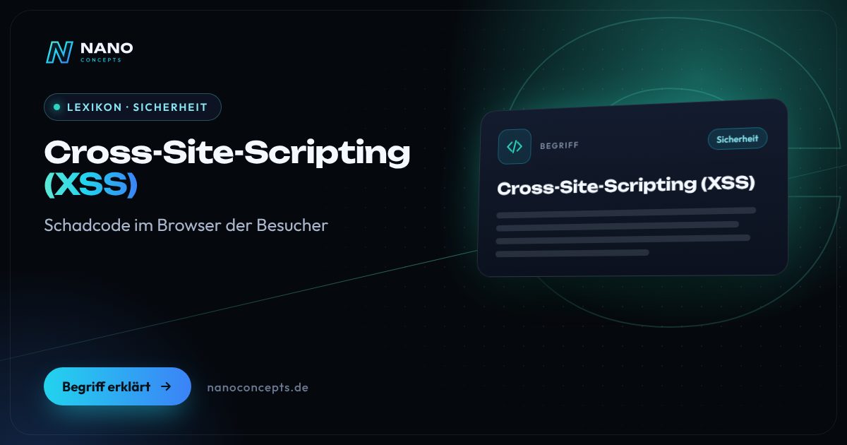 Beitragsbild: Cross-Site-Scripting (XSS)