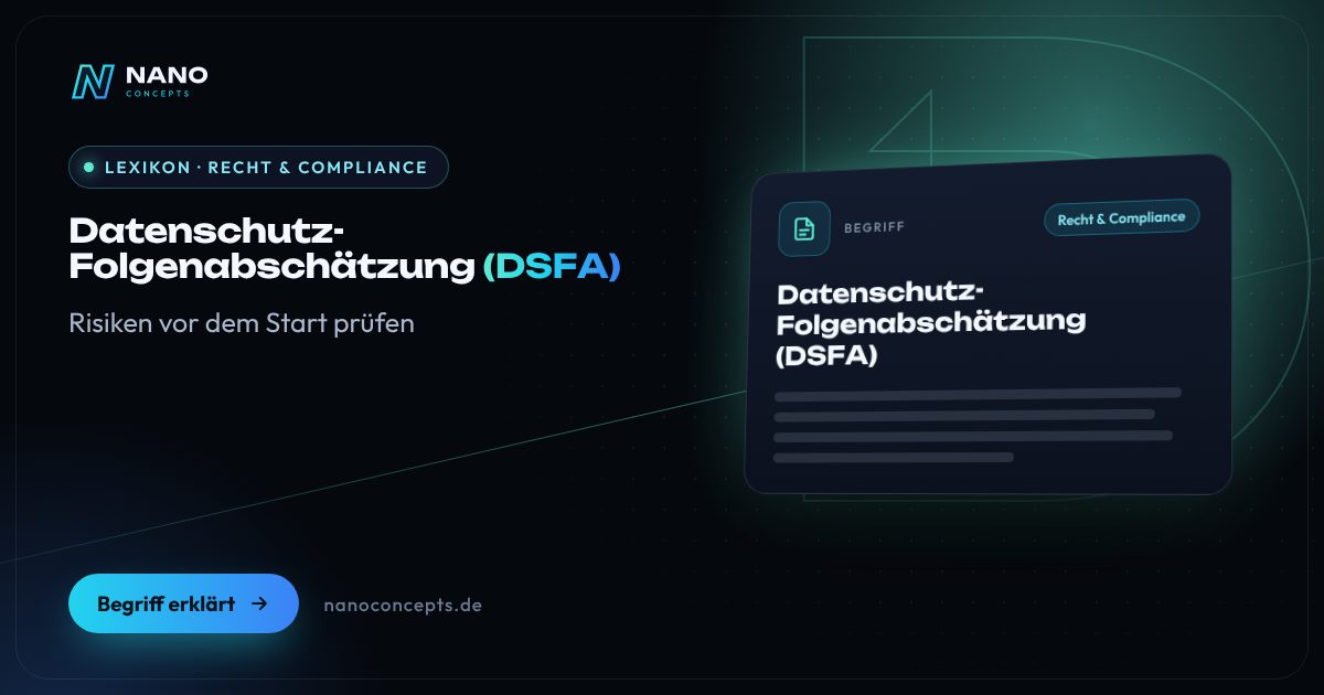 Beitragsbild: Datenschutz-Folgenabschätzung (DSFA)