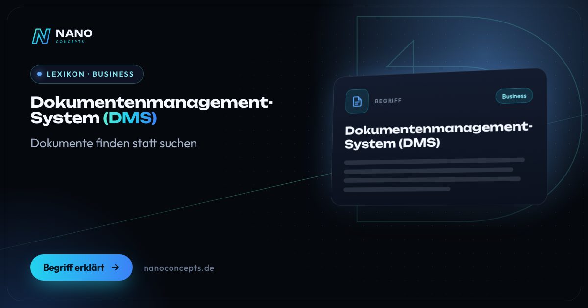 Beitragsbild: Dokumentenmanagement-System (DMS)