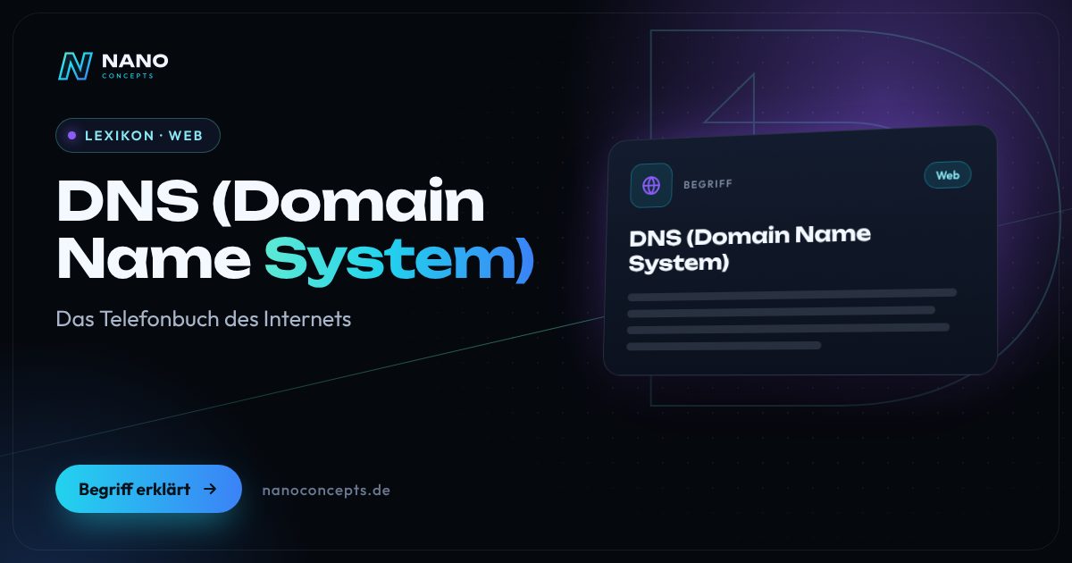 Beitragsbild: DNS (Domain Name System)
