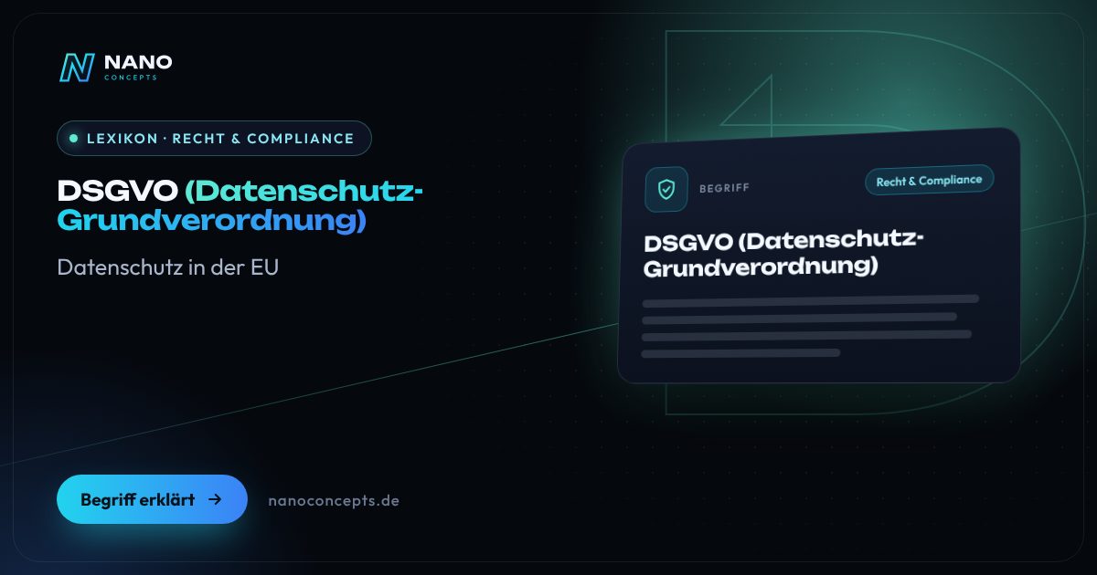 Beitragsbild: DSGVO (Datenschutz-Grundverordnung)