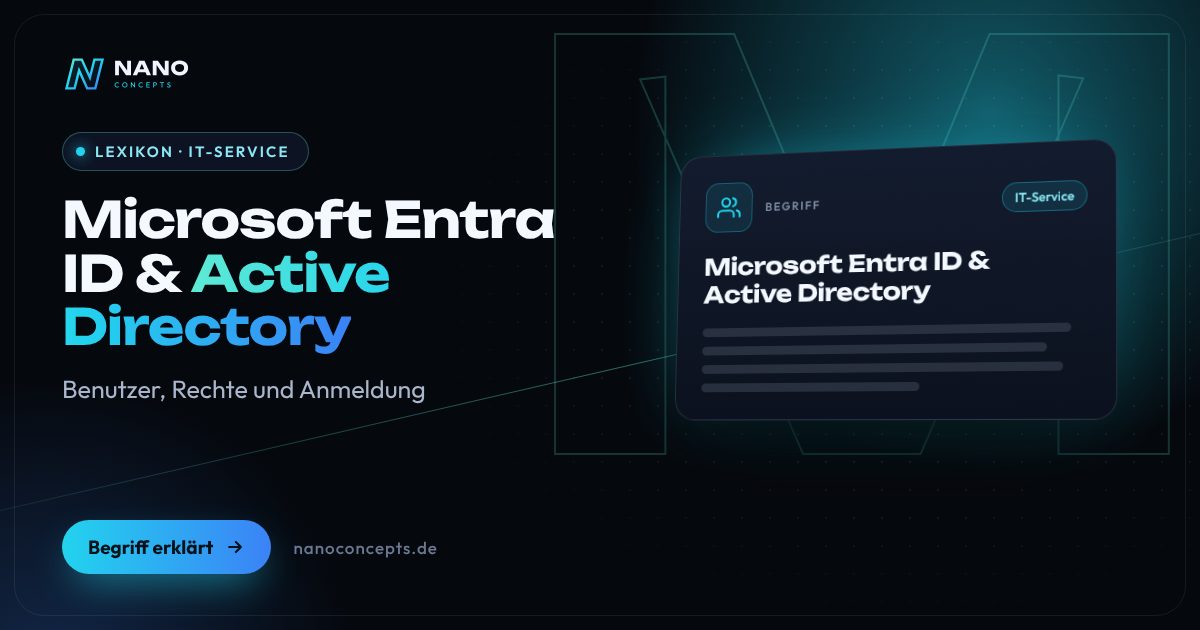 Beitragsbild: Microsoft Entra ID & Active Directory
