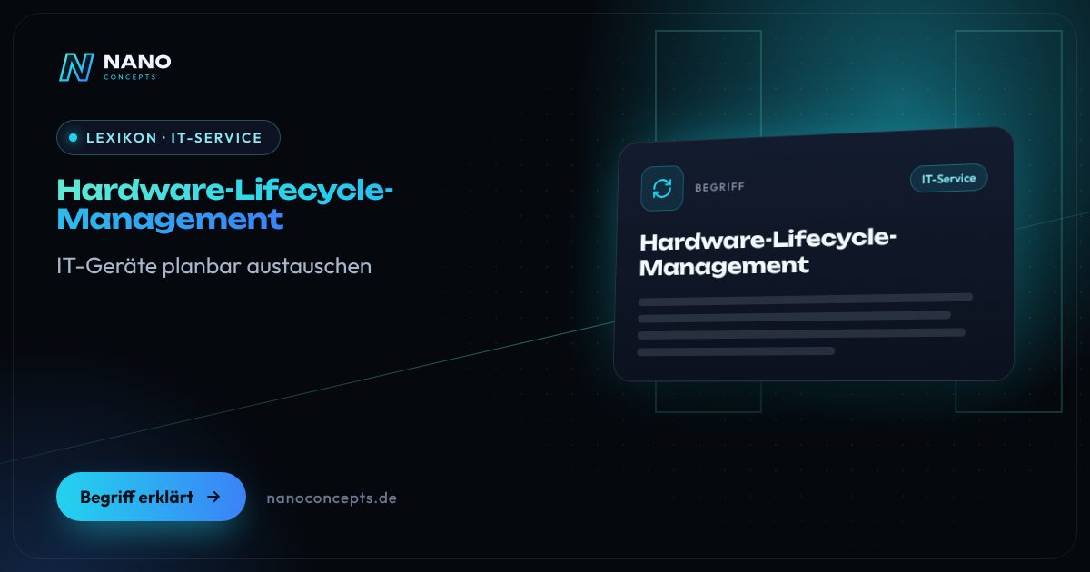 Beitragsbild: Hardware-Lifecycle-Management