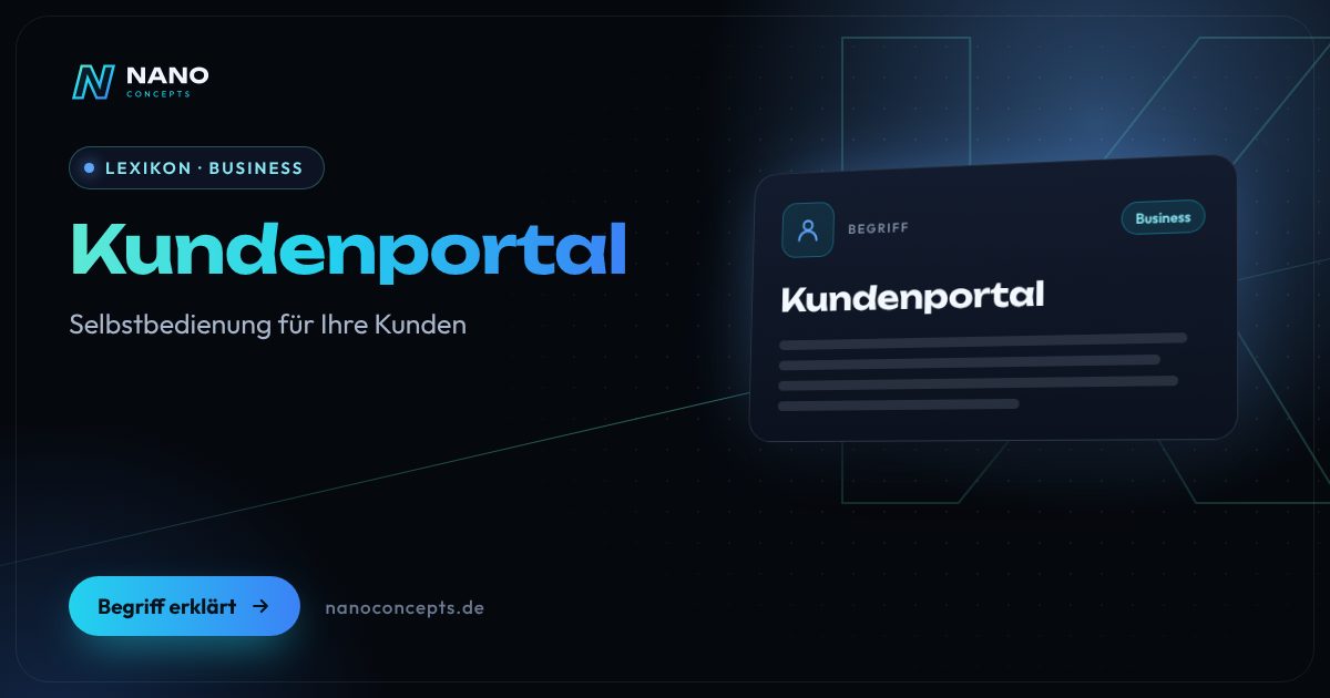 Beitragsbild: Kundenportal