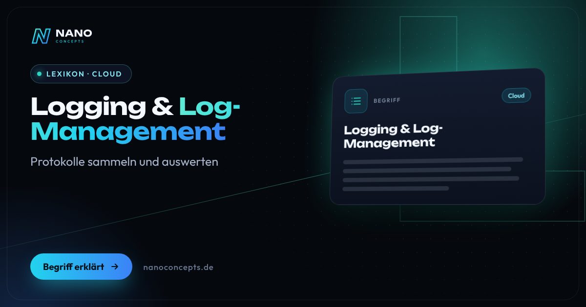 Beitragsbild: Logging & Log-Management